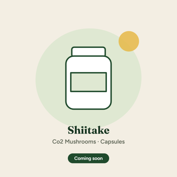 Co2 Mushrooms Shiitake Capsules