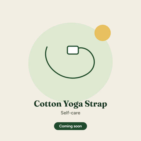 Cotton Yoga Strap