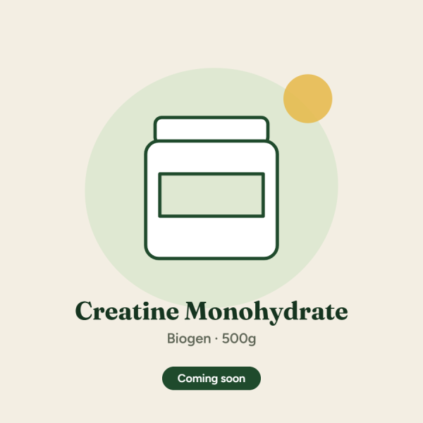 Biogen Creatine Monohydrate Powder (500g)