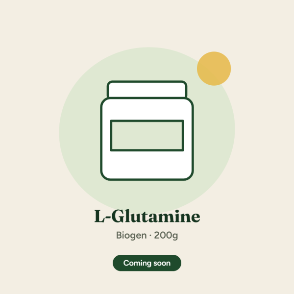 Biogen L-Glutamine Powder (200g)