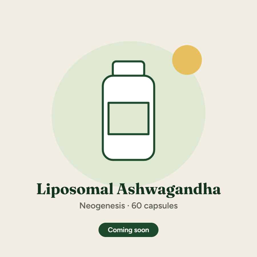 Neogenesis Liposomal Ashwagandha 60 Caps