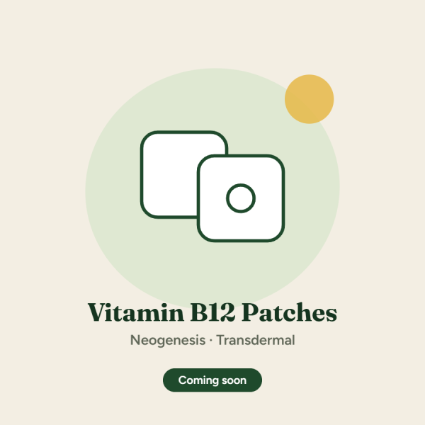 Neogenesis Vitamin B12 Transdermal Patches