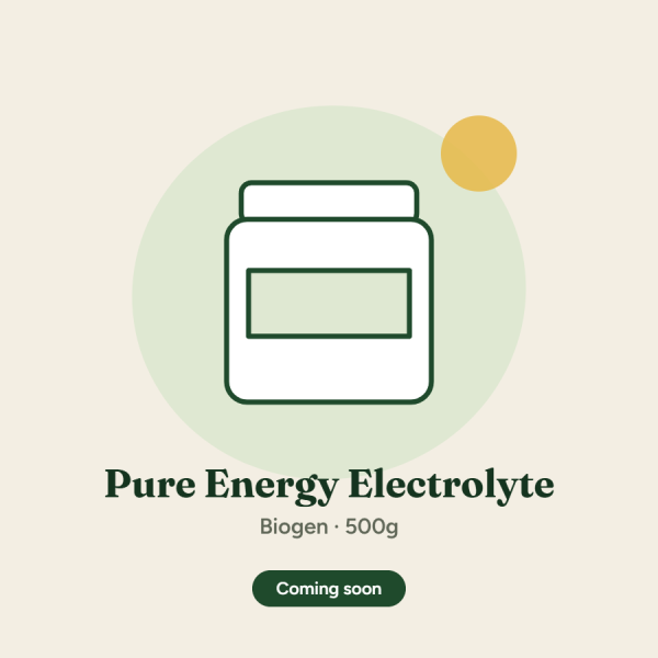 Biogen Pure Energy Electrolyte Drink (500g)